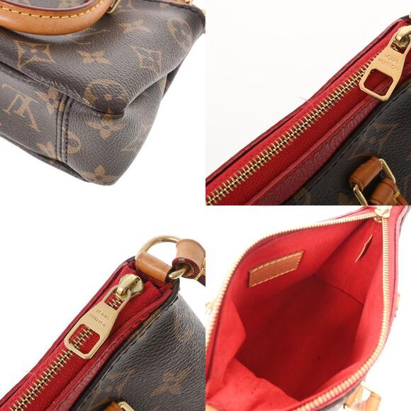 Louis Vuitton Monogram Pallas Cerise Red Canvas Shoulder Bag - Picture 11 of 11